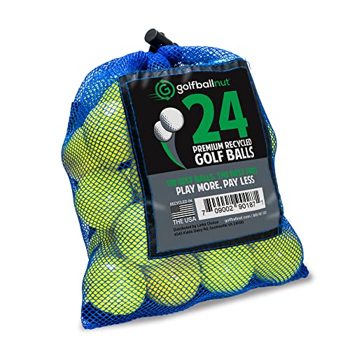 GolfBall Nut Used and Recycled Golf Balls for Bridgestone Includes a