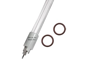 LSE LIGHTING S200RL-HO UV Lamp Replacement Compatible with VH200, SP200-HO, SC-200, SPV-3.5, PUV-7, AQ-UV-STD | EPA Registered | 10,000 Hour Long Life | High Performance | Includes 2 O-Rings | Designed in USA