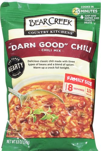 BEAR CREEK SOUP MIX, DARN GOOD CHILI, 8.8 OUNCE