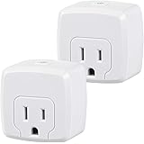 HBN Smart Plug Mini 15A, WiFi & Bluetooth Smart Outlet Works with Alexa, Google Home Assistant, Remote Control with Timer Fun