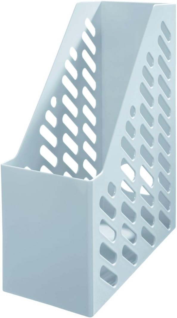 Han Klassik XXL 115 x 248 x 145/ 320mm C4 Size Magazine File with Label - Light Grey