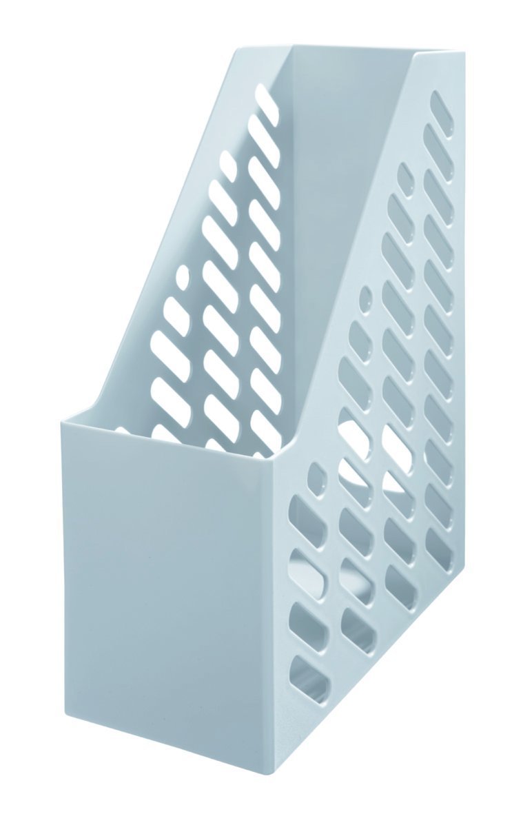 Han Klassik XXL 115 x 248 x 145/ 320mm C4 Size Magazine File with Label - Light Grey