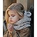 Girl Winter Hat Scarf Knit Warm Earflap Hat Caps for Kids as