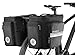RockBros Bike Pannier Convertible Backpack Trunk Bag Cycling Rear Seat Pack Blackthumb 2