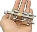 LepoHome Stainless Steel Honing Guide with Brass Roller for Wood Chisel Fixed Angle Knife Sharpener Planer Blade Sharpening(Clamping Width Range 0.2''-3.2'')