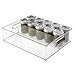 mDesign Mason Canning Jar Storage Bin, Holds Twenty 8 oz. Half Pint Jars - Clear