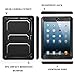 Fintie iPad mini 3/2/1 Case - CaseBot [Tuatara] [Supporting Touch ID] Rugged Unibody Hybrid Full Protective Cover with Built-in Screen Protector and Impact Resistant Bumper, Black