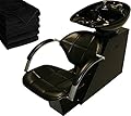 NEW LCL Beauty Shampoo Backwash Station with Adjustable CERAMIC Bowl and Triple-Certified Vacuum Breaker