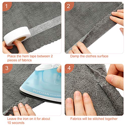 Ironon Hemming Tape Fabric Fusing Tape Fusible Bonding  Adhesive