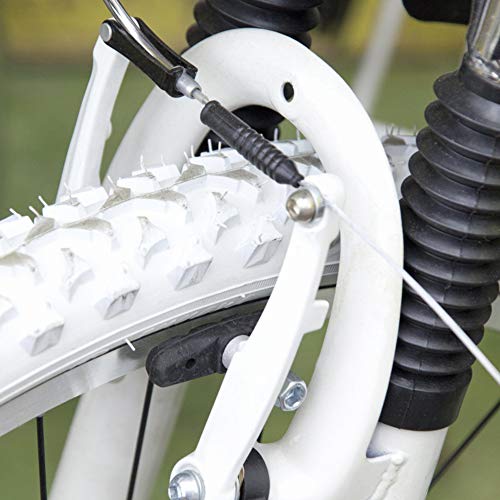 Coloviss 2 Pairs Bike Brakes Pads Set, 70mm for Cruiser MTB Mountain Bicycle Universal V-Brake Blocks No Noise No Skid