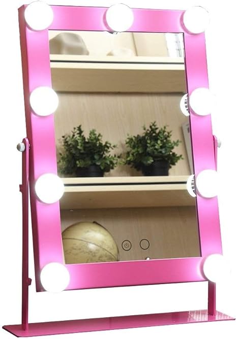 XLY Espejo de Entrada Espejo Cuadrado de una Cara Plegable Espejo de