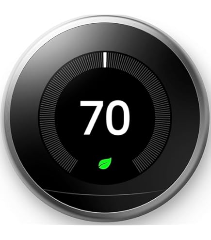 Google Nest Learning Thermostat (3rd Gen) – Smart Wi-Fi Thermostat