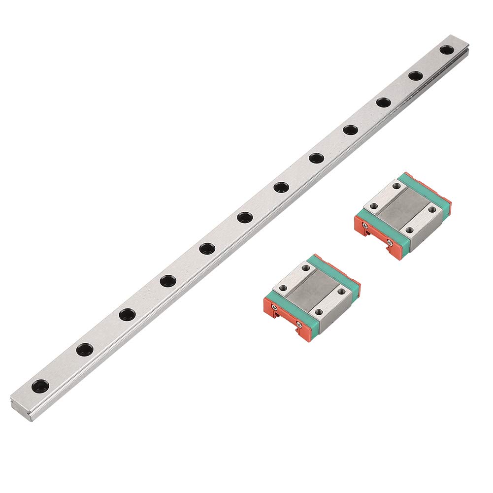 1pc 300mm MGN12 Miniature Slide Linear Rail Guide Rail 12mm Width + 2pcs MGN12B Slide Blocks