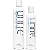 UNITE Hair – 7SECONDS Shampoo & Conditioner – Hydrates, Shines, Protects UV/Heat Damage, 10oz, 8oz