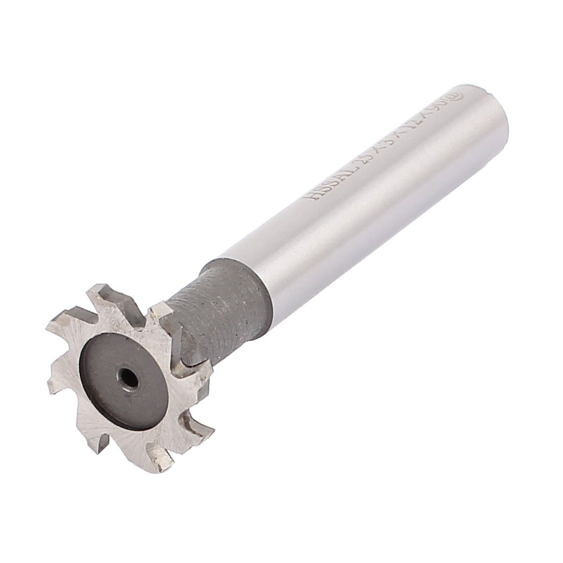 sourcingmap 25mm Cutting 3mm Depth 8 Flutes T Slot End Mill Cutter