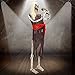 Halloween Haunters Life-Size Standing Skeleton Zombie Man Singer Singing Musician Rock Band Prop Decoration - Thick Rubber Latex