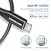 USB C to Lightning Cable POWERADD 3.3ft [Apple MFi Certified] Nylon Braided Fast Charging iPhone Charger and Sync Cord for iPhone 12/12 Mini/12 Pro/12 Pro Max/X/XS/XR/8