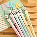 Pack of 12 Pcs 0.38 Mm Cute Cool Japanese Sunny Doll Gel Ink Pen Office School Supplies Students Children Gift by BLUECELL
