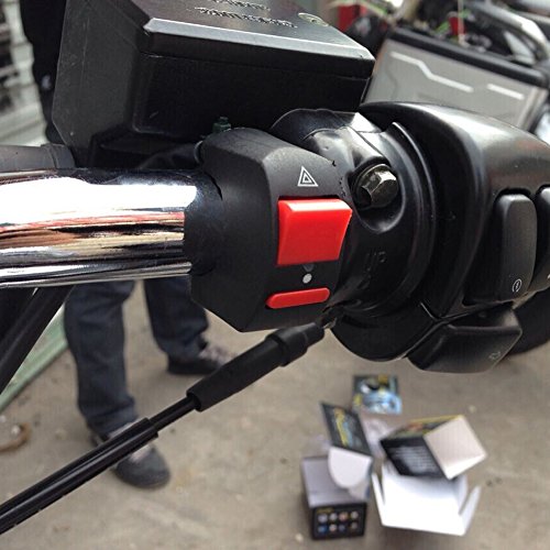 image for UEB Universal Handlebar Motorcycle Accident Hazard Light Switch On/Off