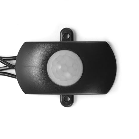 Einstellbar DC 5V bis 24V Mini PIR Sensor Schalter Belegung Vacancy Bewegungsmelder Schalter für Korridor Treppen Eingangsleu