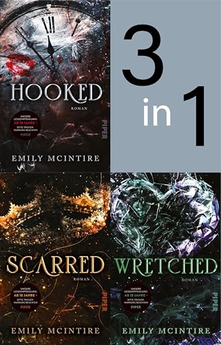 Bundle: Never After 1-3: Hooked, Scarred und Wretched in einem Band | Ein Happy End für die Märchenbösewichte (German Edition)