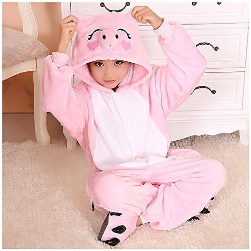 JT-Amigo Kids Unisex Cosplay Pajamas Onesie Piggy Costume - Image 2
