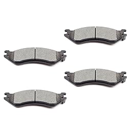 cciyu D702 Rear Semi-Metallic Disc Brake Pads Kit