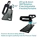 Threeking 4-12 Inches Tablet Aluminum-Alloy Foldable Extendable Holder Mount with Neck Strap Compatible for DJI Mavic Pro/Mavic 2 Pro/Mavic 2 Zoom/Spark/Mavic Air Remote Controller