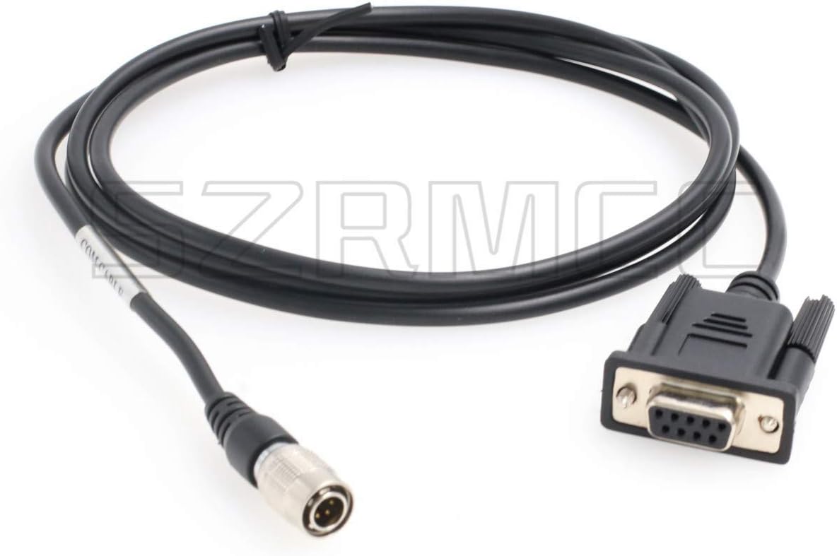 SZRMCC Hirose 6 Pin to DB9 RS232 COM Data Download Cable for Sokkia Total Station (Straight Cable) - Image 3