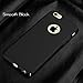 Anccer iPhone 6S Case, iPhone 6 Case [Colorful Series] [Ultra-Thin] [Anti-Drop] Premium Material Slim Full Protection Cover (Not Fit for iPhone 6S Plus& iPhone 6 Plus) (Black)