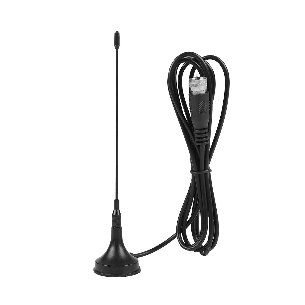 Portable Freeview HD TV Aerial DVB-T Indoor/Outdoor Digital Antenna 10DB UHF/VHF Dual Band with Magnetic Base