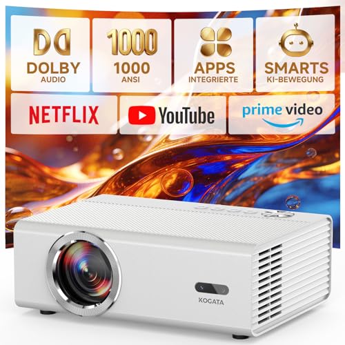 Toller Preis! Der Check bestätigt: 189,99€ ist ein starker Wert für KOGATA 4K Smart Beamer GC357. Klick und spar!