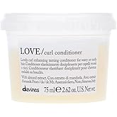 Davines LOVE Curl Conditioner, Enhance and Control Curly and Wavy Hair, Weightless Volume and Softness