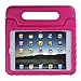 HDE iPad Mini 5 & 4 Case for Kids with Built in Screen Protector - Shockproof Handle Stand with Apple Pencil Holder Compatible with iPad Mini 5th Generation and iPad Mini 4th Generation Tablet Pink