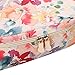 HiDay Travel Cosmetic Bag Toiletry Organizer Floral Makeup Pouch