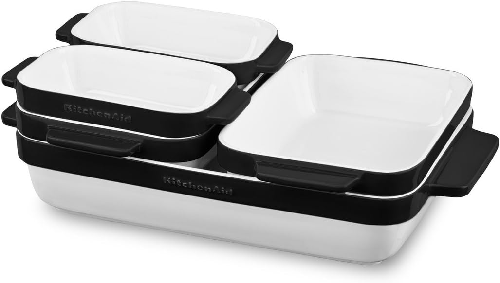 KitchenAid KBLR05SBOB Stacking Set, 27.00 x 44.00 x 3.00 cm, Onyx Black, 5 Piece