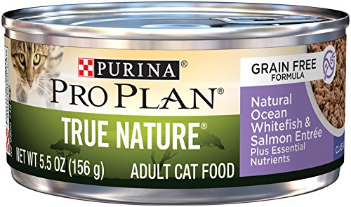 UPC 038100175311, Purina Pro Plan TRUE NATURE Classic Grain-Free Formula Natural Ocean Whitefish &amp; Salmon Entree Adult Wet Cat Food - Twenty-Four (24) 5.5 oz. Cans