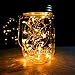 Yitee 6 PCS 6 Colors LED String Light, Battery Powered 20 Micro Starry LED Silver Copper Wire Lights, Best for Home Party Mason Jar Bottle Decor Mood Lights Mother's Day Gifts Decoration