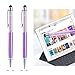 Stylus Pens for Touch Screens, OKRAY 6 Pack Ballpoint Pen with Stylus Tip Black Ink Stylus Pen Compatible with iPad/Tablet, E-Book Reader, iPhone, Android, Samsung and More Touch Screen Devices