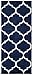 Ottomanson Royal Collection Moroccan Trellis Jute Back Rubberback Runner Rug, 20