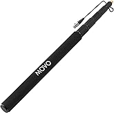 Movo CMP-17C Professional 9.8' Aluminum Boom Pole for Shotgun Microphones with Internal XLR Cable &ndash; Compatible with Rode NTG Series, Sennheiser MKE600, Audio-Technica AT875R &amp; More