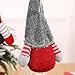 HGFLMR Vegan 4pcs/Set Christmas Handmade Swedish Gnome Santa Plush Doll Ornaments New Year Decoration