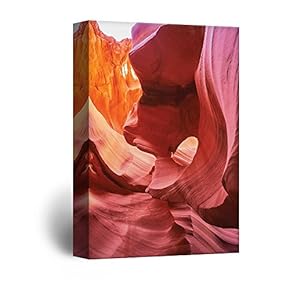 Canvas Wall Art - Majestic Rock Formations - Giclee Print Gallery Wrap Modern Home Art Ready to Hang - 12x18 inches