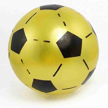 Move hechaTM negra y amarilla de pelota de juguete con lona de PVC ...