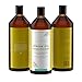 Calily Life Organic Moroccan Argan Oil Shampoo + Conditioner with Dead Sea Minerals, Duo Set, 33. 8 Fl Oz. Each -Transforms Hair to be Softer, Silkier & Shinier -Powerful & Deep Penetration [ENHANCED]