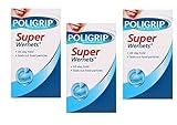 3 Pack Wernets Denture Fixative Powder for Longer Holding of Insecure Dentures - Super Large 50 g by Wernets