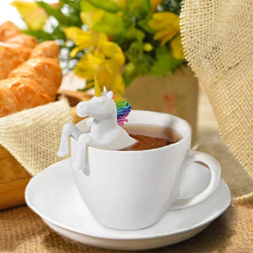 Besego Silicone Tea Infuser, King Horse Loose Leaf Tea Strainer, Cute Tea Filter For Tea Lovers