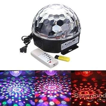Detalles Buyhappy 6 LED luz láser proyector de fiesta para ...