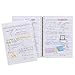 Lihit Lab N1640-1 Open Ring Notebook, Twist Notebook, A5, 24 Holes, 100 Leaf, Milky White