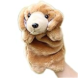 Plush Dog Hand Puppets for Kids Animal Hand Puppet